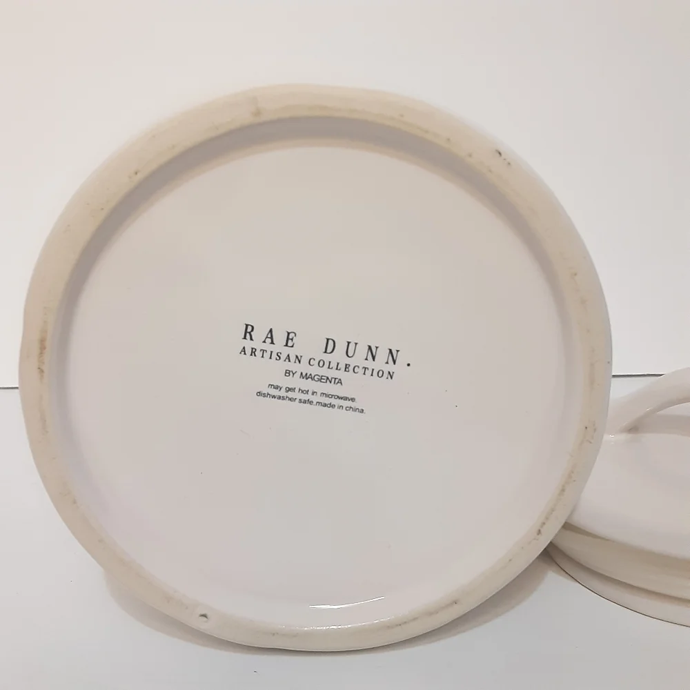 Rae Dunn Dog Canister Treat Container Doggie Treats Share a Treat with Friends